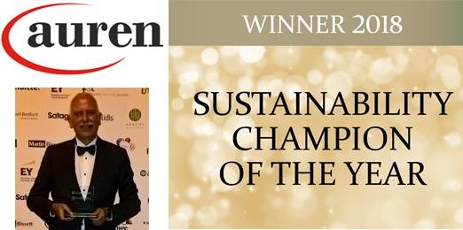 Auren wint sustainability award 2018