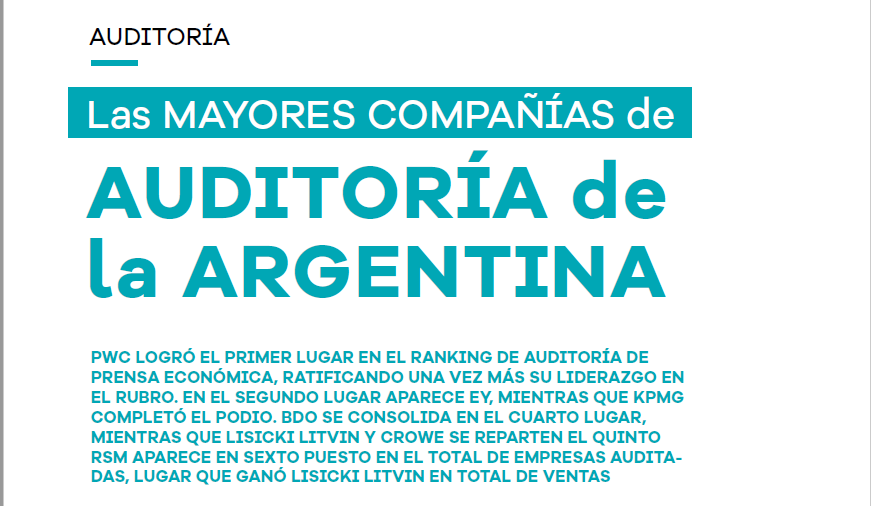 Prensa. Ranking de Auditoría (Prensa Económica. Febrero 2021)