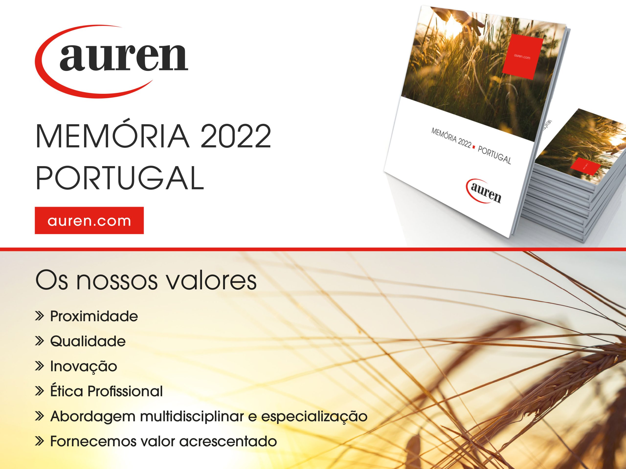 Memória Auren Portugal 2022